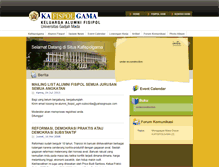 Tablet Screenshot of kafispolgama.or.id